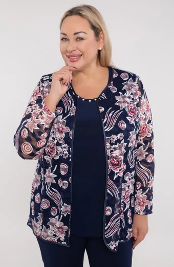 Komplekts ar polka-point top