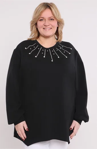 Apgriežama tumši zila veste