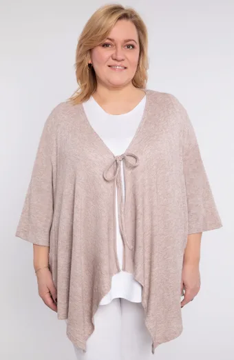 Apgriežama tumši zila veste