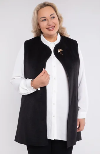 Reljefa džinsa veste