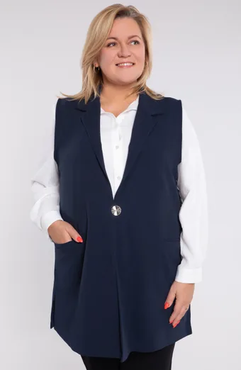 Reljefa džinsa veste