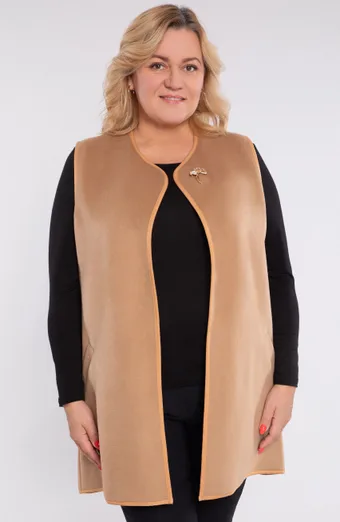Tumši veste ar kabatām