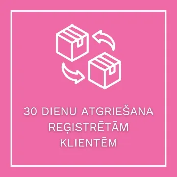 30 DIENU ATGRIEŠANA REĢISTRĒTĀM KLIENTĒM